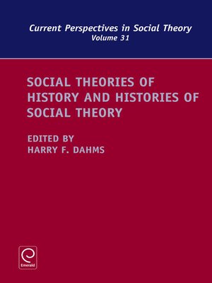 cover image of Current Perspectives in Social Theory, Volume 31